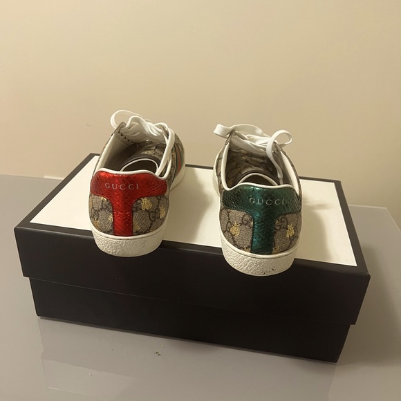 Gucci men’s ace GG supreme sneakers: size 7 - Picture 5 of 6